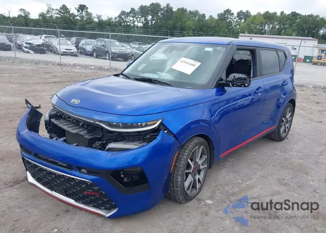 2020 Kia Soul Gt-Line Turbo из США, поврежденный, VIN KNDJ53AF6L7083536